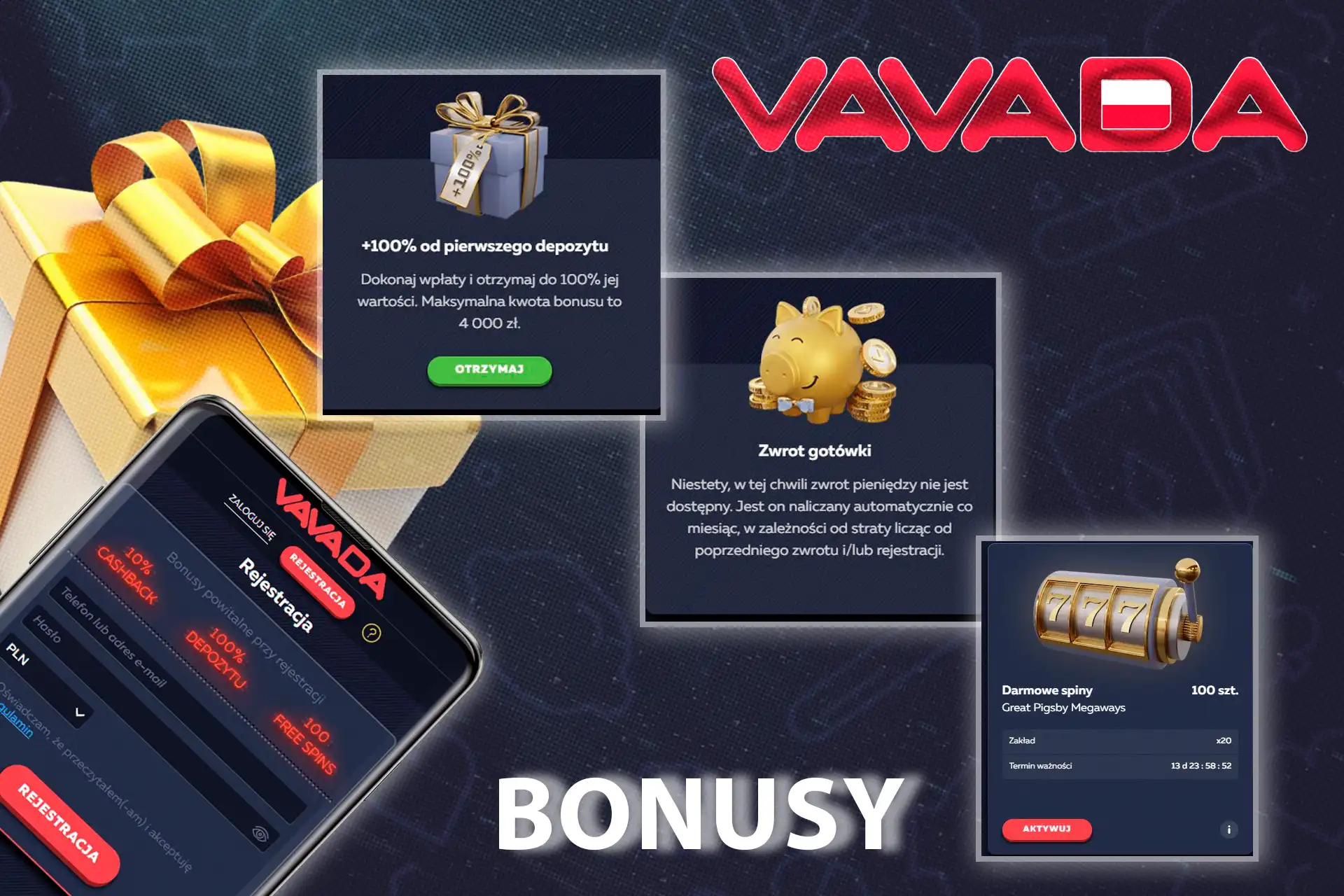 Dowiedz się jakie bonusy możesz zyskać