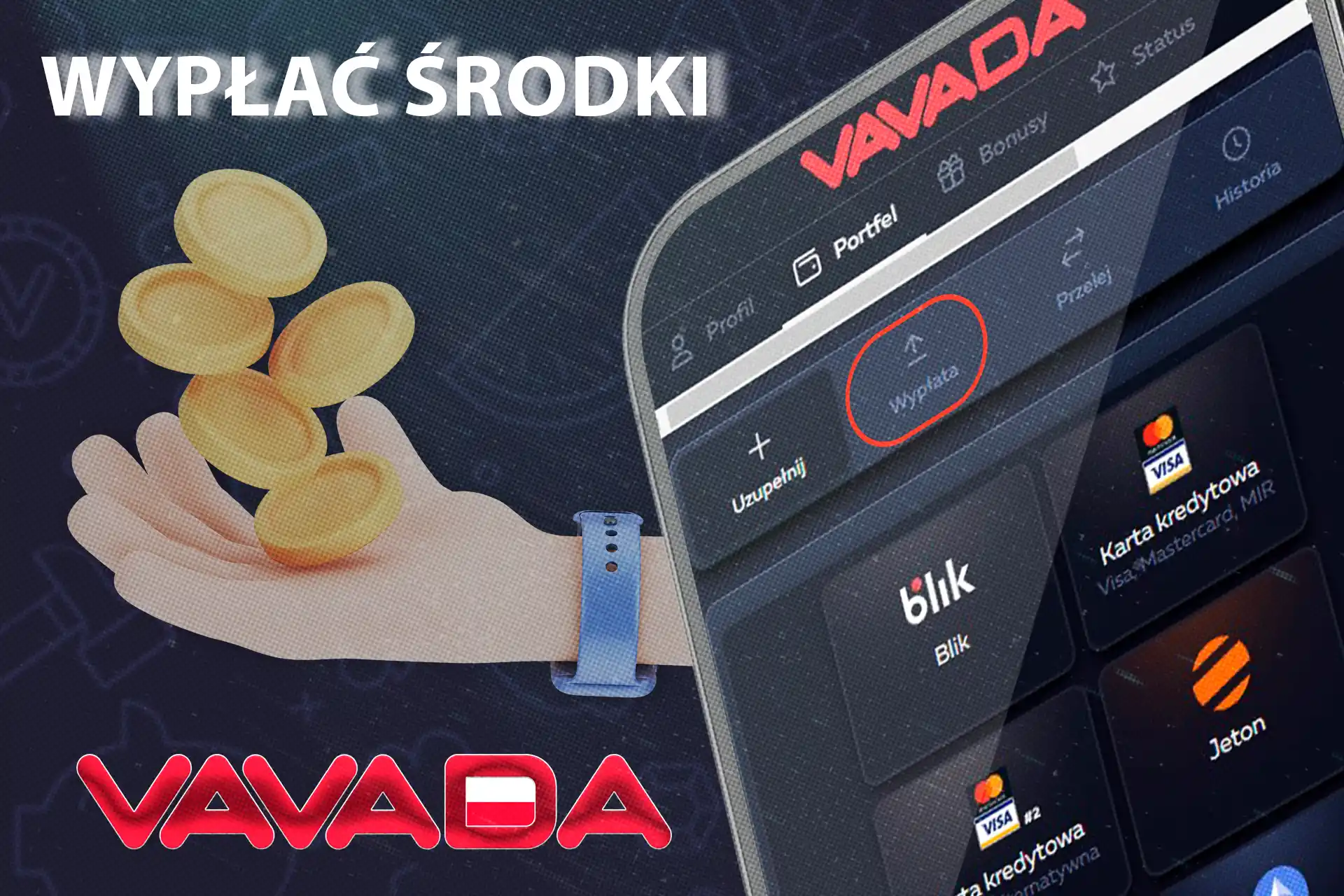 Wiele metod wypłat w kasynach